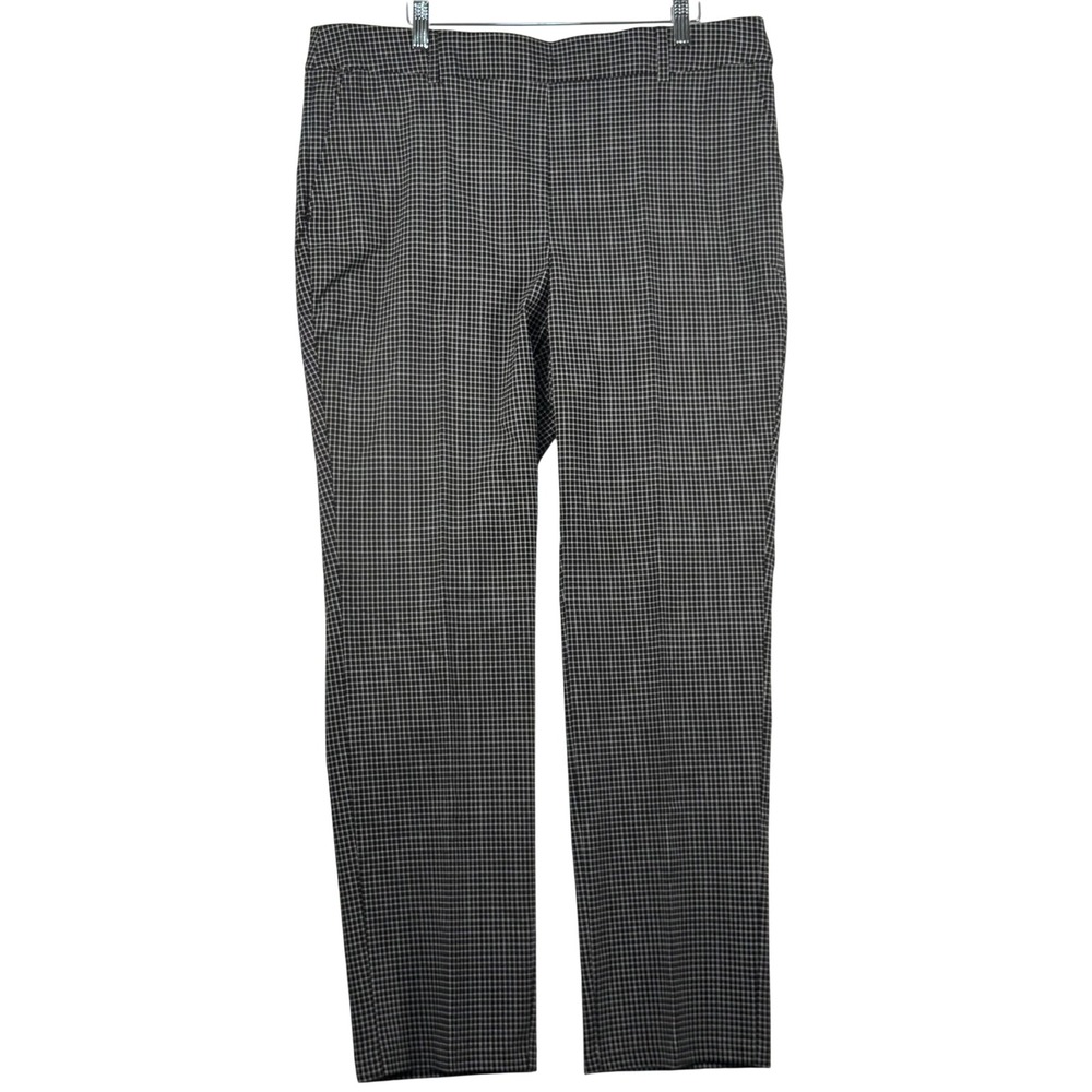 NWT Rafaella 18 Fit to Flatter Millennium Stretch Pull On Ankle Pants Workwear